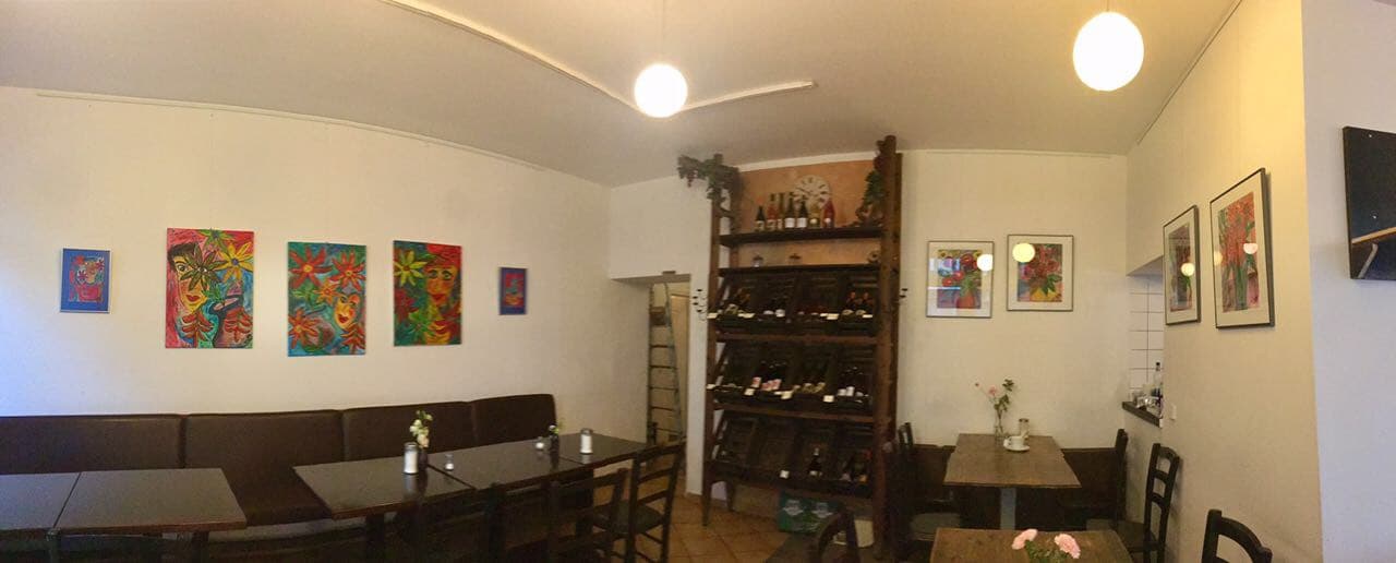 Einzelausstellung im Bistro "TOUS LES JOURS" in Berlin